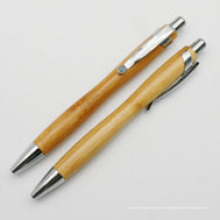 Recycelter Eco-Schreibens-Bambuskugelschreiber mit Soem-Logo, fördernder Kugelschreiber